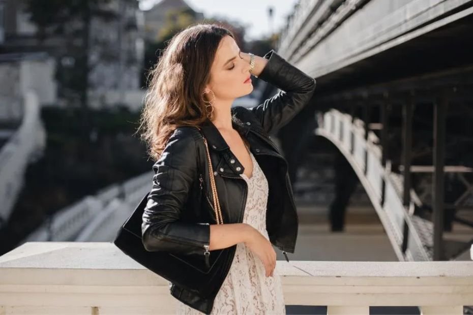 9 Chic Black Leather Jacket Outfit Ideas for Women