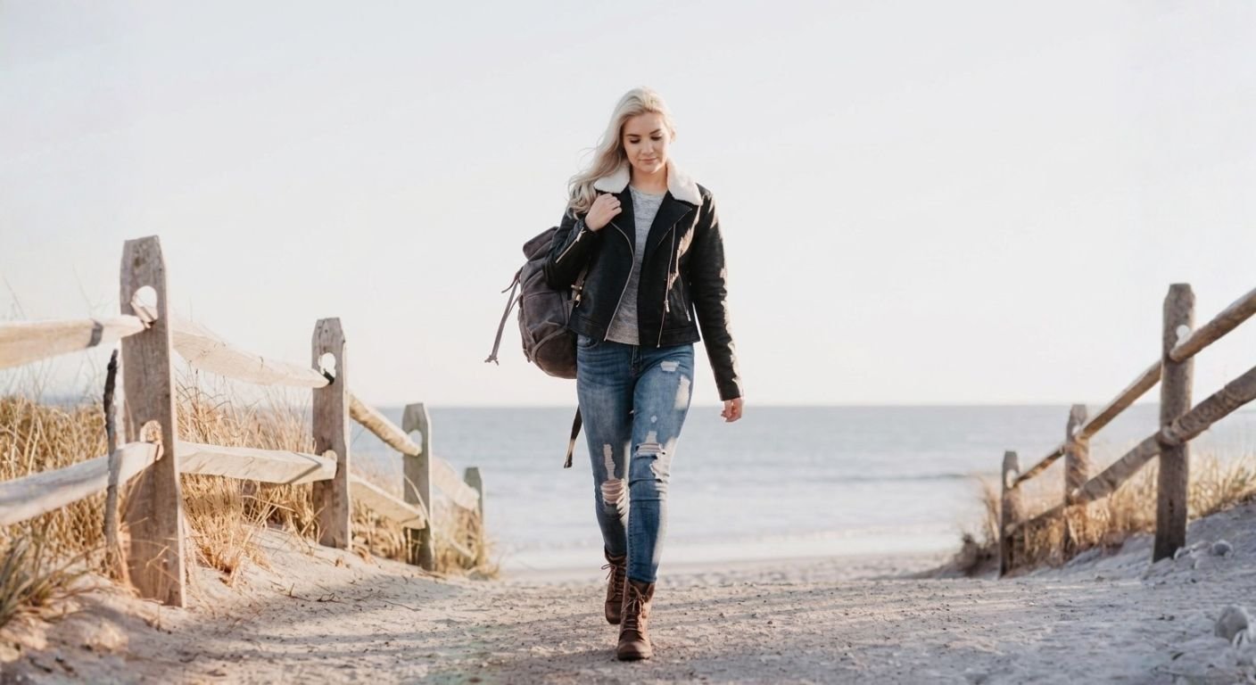 Cozy and Chic — Winter Outfits with Leather Jackets