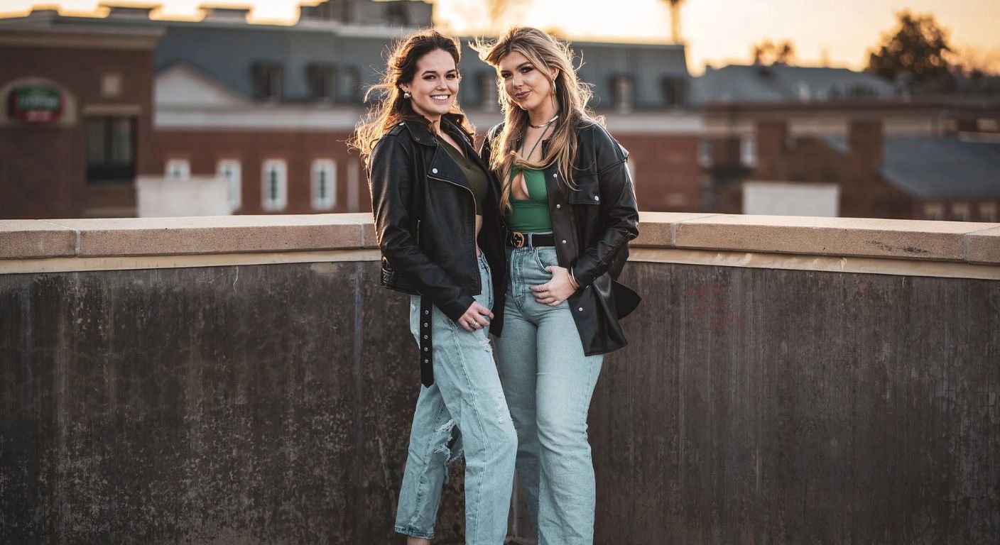 Effortless Casual Black Leather Jacket Looks