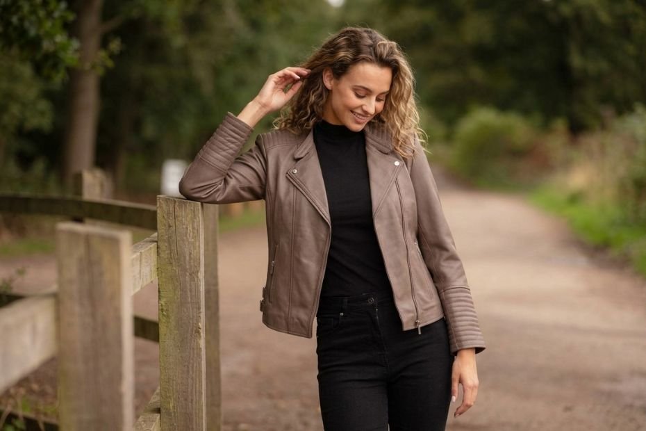 Leather Jacket Outfits for Women