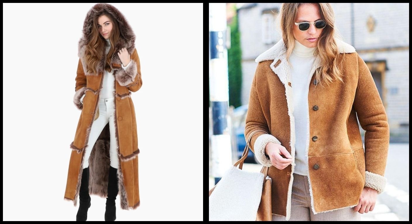 Women's Shearling Jackets and Coats