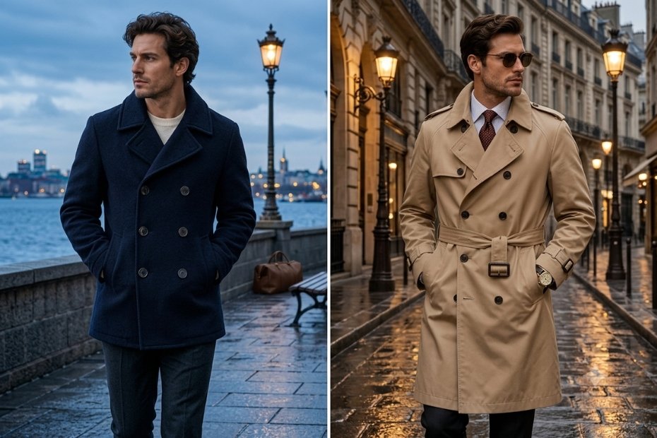 Peacoat vs. Trench Coat_ A Side-by-Side Comparison
